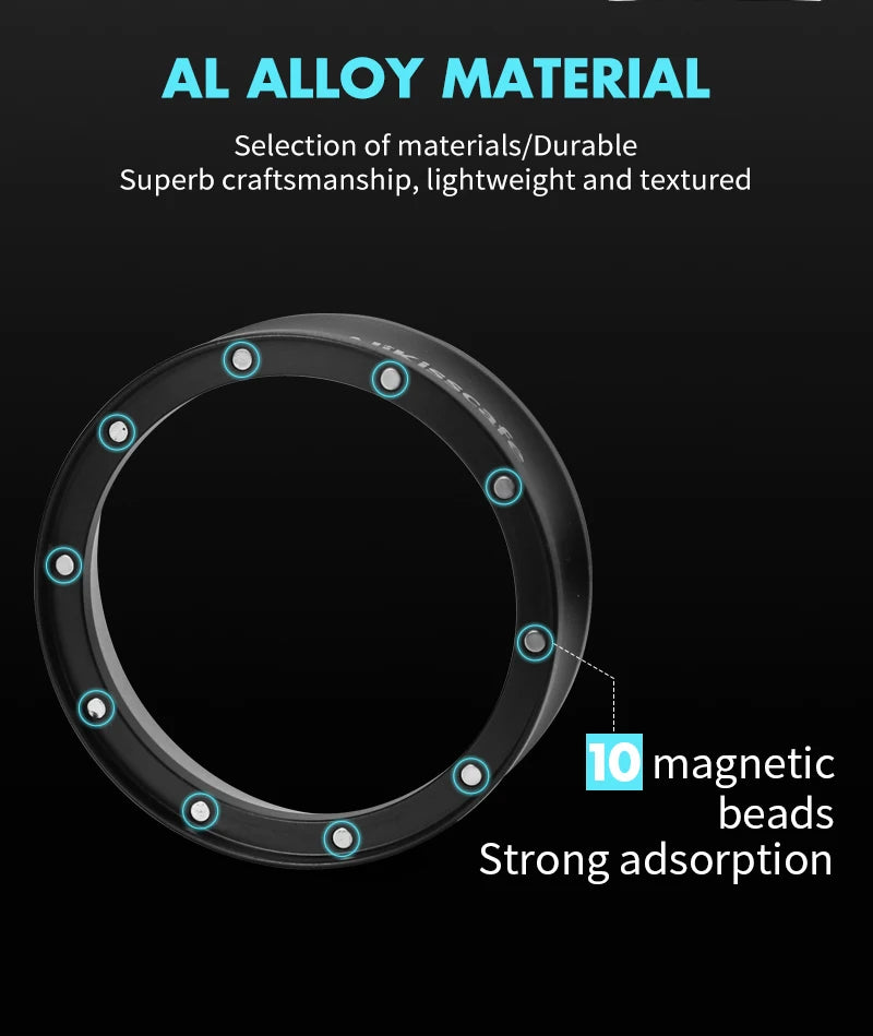 AliKisscafe Coffee Dosing Ring Magnetic Espresso Funnel 51mm 53mm 58mm Delonghi Breville Portafilter Accessories Barista Tools