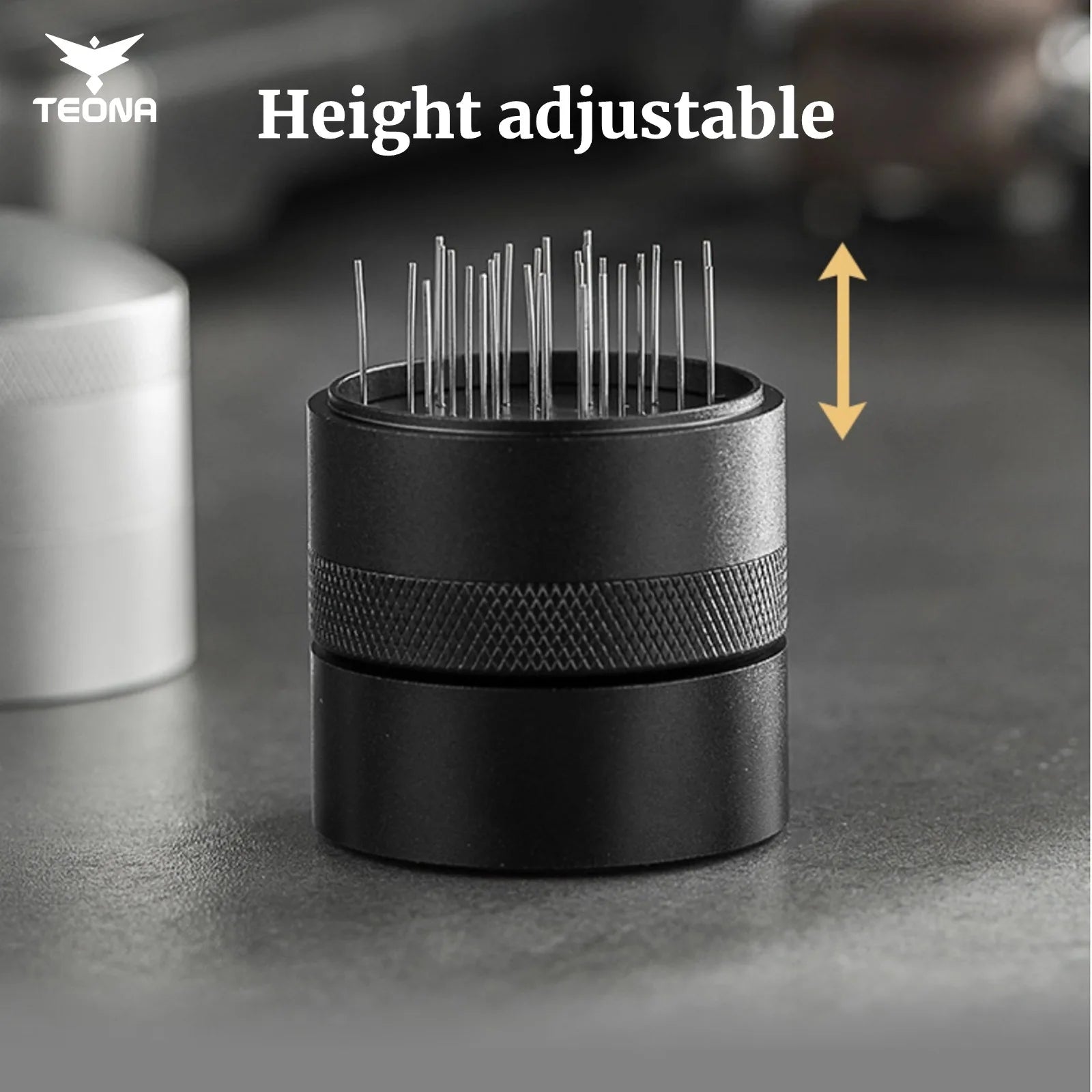Teona Espresso Stirrer WDT Tool, Espresso Distribution Tool for 51mm 54mm 53mm 58mm Portafilter, Coffee Powder Stirring Tool