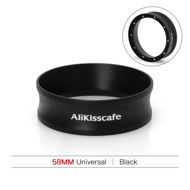 AliKisscafe Coffee Dosing Ring Magnetic Espresso Funnel 51mm 53mm 58mm Delonghi Breville Portafilter Accessories Barista Tools