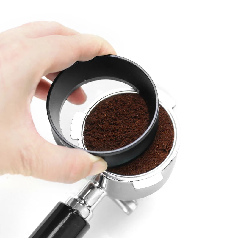 AliKisscafe Coffee Dosing Ring Magnetic Espresso Funnel 51mm 53mm 58mm Delonghi Breville Portafilter Accessories Barista Tools